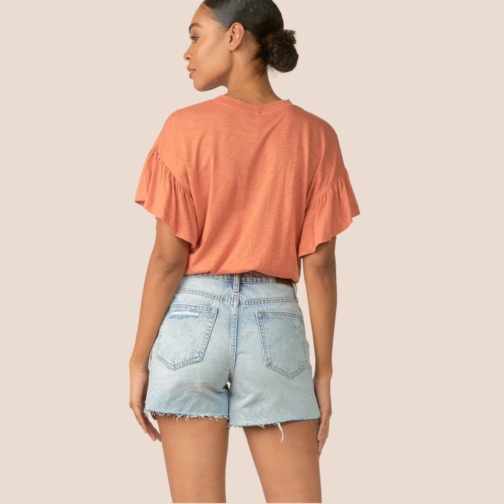 Elan Orange Top  - Picture 2 of 2